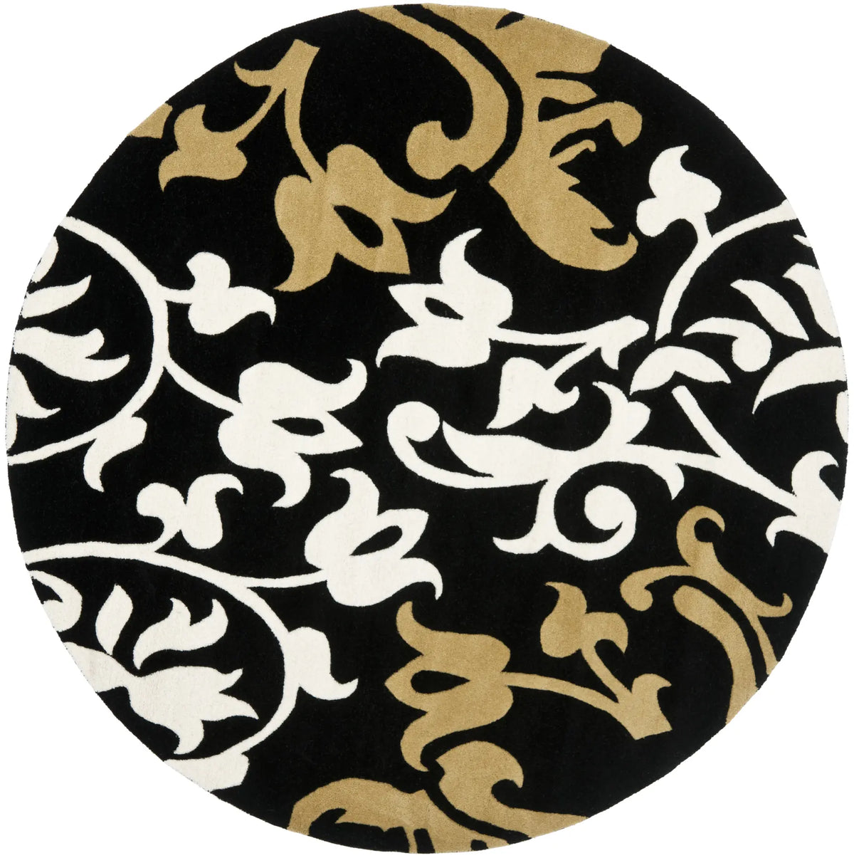 Safavieh Soho 6'-0" x 6'-0" Rug in Black / Multi
