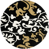 Safavieh Soho 6'-0" x 6'-0" Rug in Black / Multi