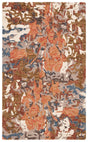 Safavieh Blossom 3'-0" x 5'-0" Rug in Rust / Ivory