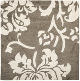 Safavieh Florida Shag 6'-7" x 6'-7" Rug in Smoke / Beige