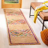 Safavieh Natural Fiber 2'-3" x 8'-0" Rug in Natural / Multi