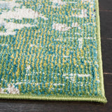 Safavieh Madison 4'-0" x 6'-0" Rug in Green / Turquoise