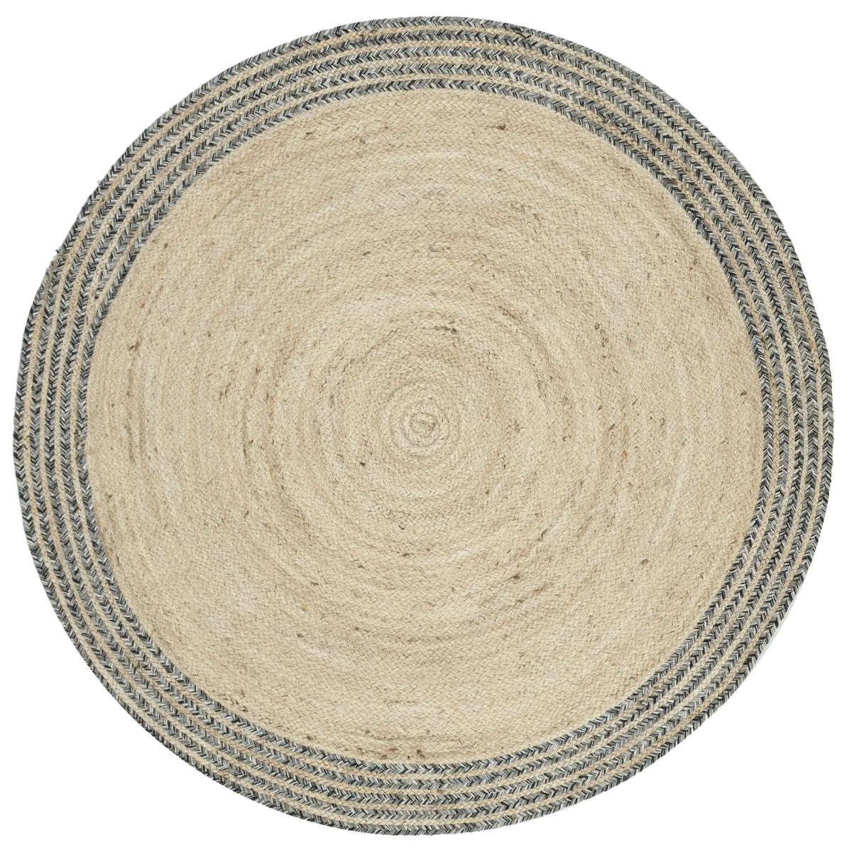 Safavieh Cape Cod 4'-0" x 4'-0" Rug in Ivory / Steel Grey