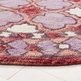 Safavieh Aspen 5'-0" x 5'-0" Rug in Red / Pink