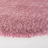 Safavieh Fontana Shag  800 6'-7" x 6'-7" Rug in Pink