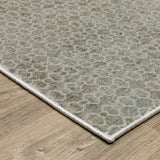 Oriental Weavers Sphinx Mallory MAL04 Blue Rugs - corner detail