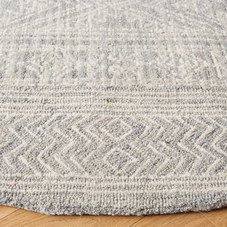 Safavieh Abstract 6'-0" x 6'-0" Rug in Light Blue / Ivory