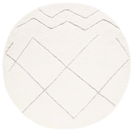 Safavieh Kenya 6'-0" x 6'-0" Rug in Ivory / Grey