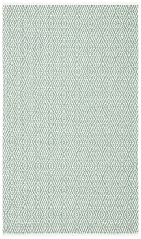 Safavieh Augustine 4'-5" x 6'-5" Rug in Green / Ivory