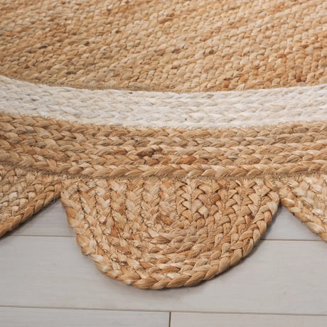 Safavieh Natural Fiber 5'-0" x 5'-0" Rug in Natural / Ivory