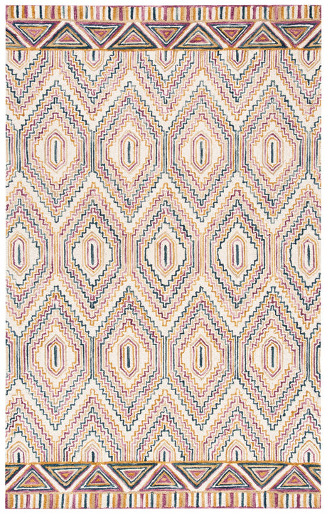 Safavieh Aspen 4'-0" x 6'-0" Rug in Ivory / Rust