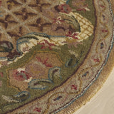 Safavieh Classic 4'-6" x 6'-6" Rug in Toupe / Light Green