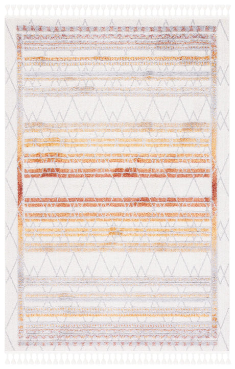 Safavieh Marrakesh 4'-0" x 6'-0" Rug in Grey / Multi