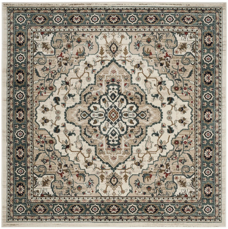 Safavieh Lyndhurst 7'-0" x 7'-0" Rug in Cream / Beige