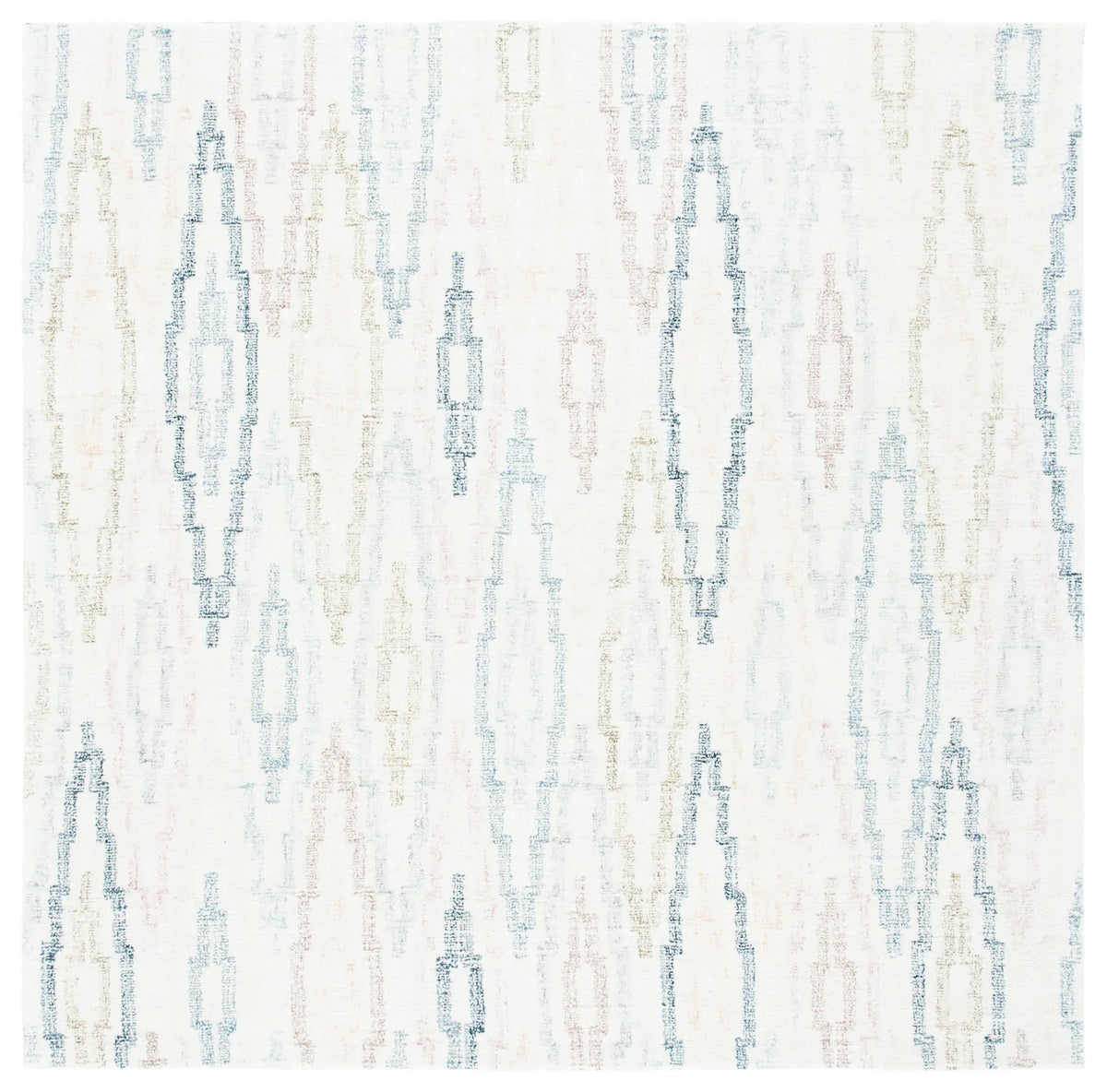 Safavieh Rodeo Drive 6'-0" x 6'-0" Rug in Ivory / Blue