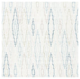Safavieh Rodeo Drive 6'-0" x 6'-0" Rug in Ivory / Blue