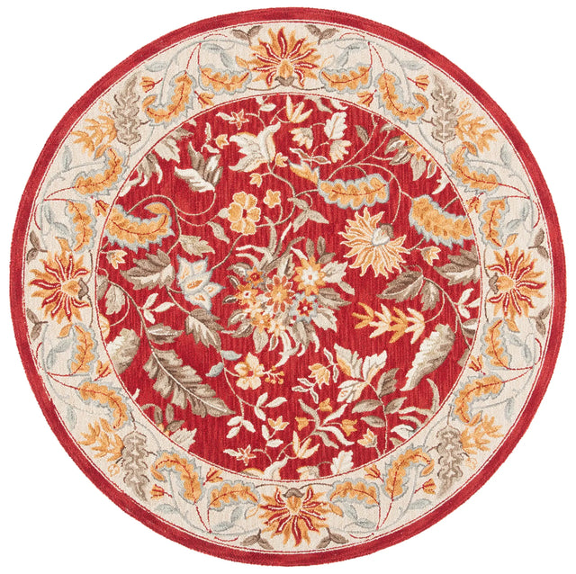 Safavieh Chelsea 5'-6" x 5'-6" Rug in Red