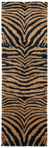 Safavieh Soho 2'-6" x 12'-0" Rug in Black / Brown