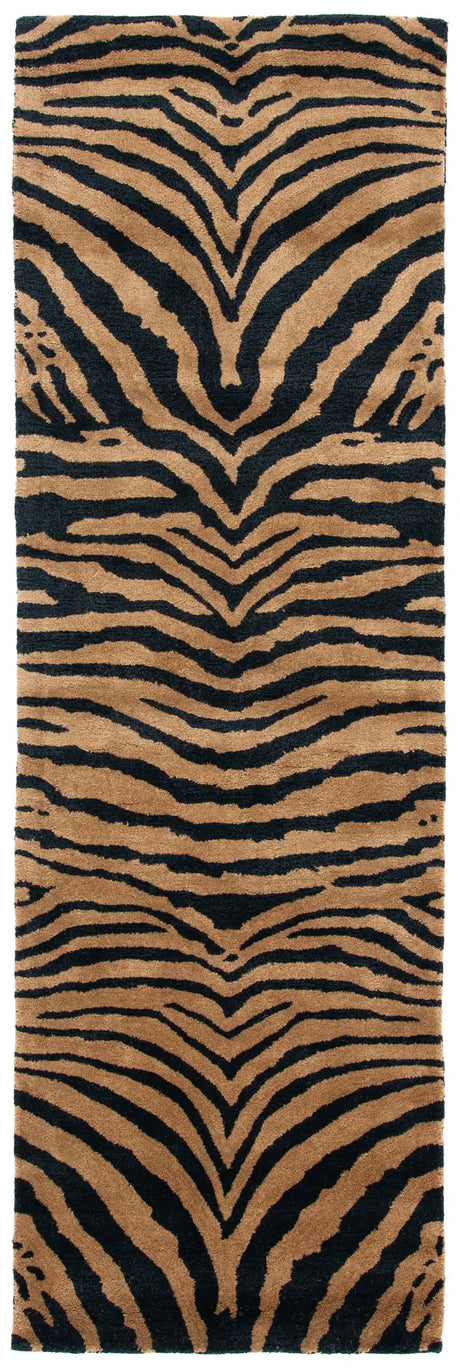 Safavieh Soho 2'-6" x 12'-0" Rug in Black / Brown
