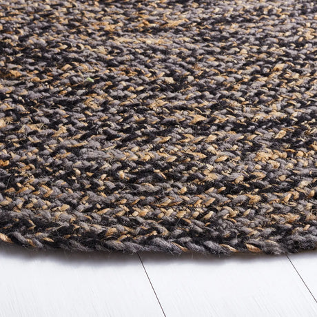 Safavieh Natural Fiber 6'-0" x 6'-0" Rug in Black / Natural