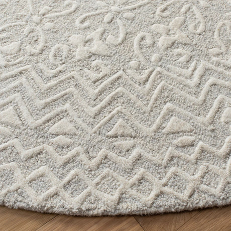 Safavieh Blossom 6'-0" x 6'-0" Rug in Grey / Ivory