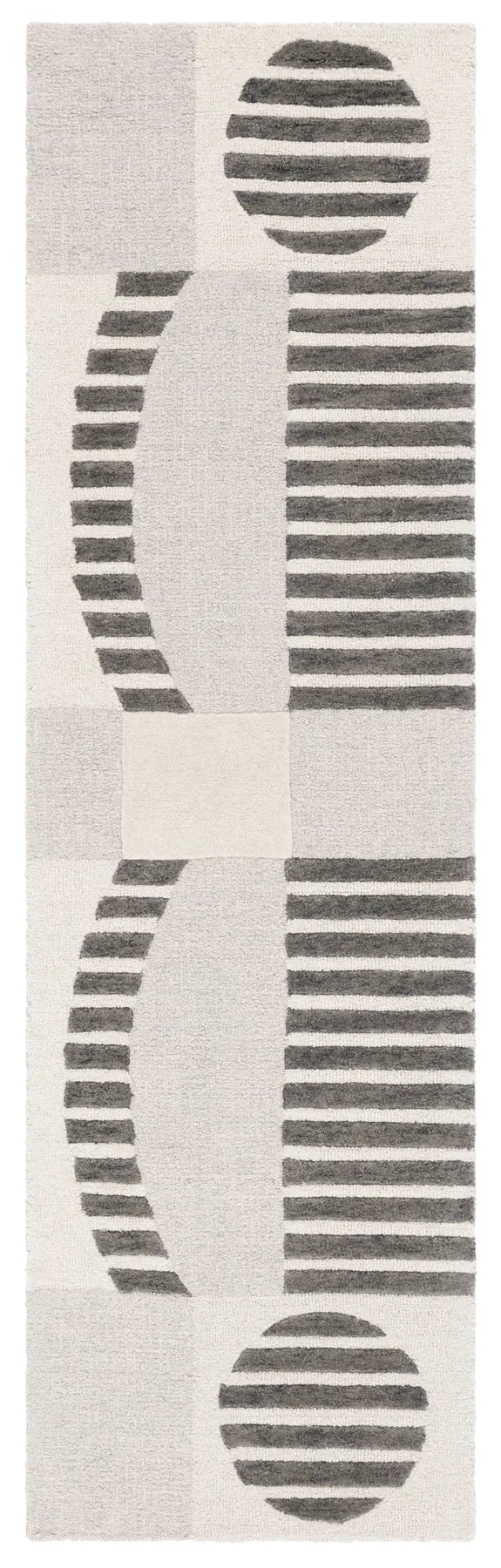 Safavieh Chatham 2'-3" x 8'-0" Rug in Grey / Dark Grey