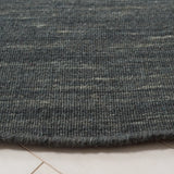 Safavieh Kilim 6'-0" x 6'-0" Rug in Charcoal / Grey
