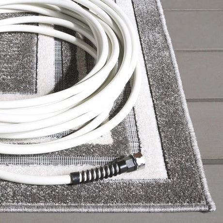 Safavieh Cabana 4'-0" x 6'-0" Rug in Grey / Ivory