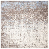 Safavieh Expression 6'-0" x 6'-0" Rug in Ivory / Grey