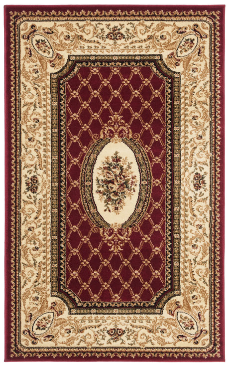 Safavieh Lyndhurst 3'-3" x 5'-3" Rug in Red / Ivory