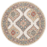 Safavieh Metro 6'-0" x 6'-0" Rug in Ivory / Grey