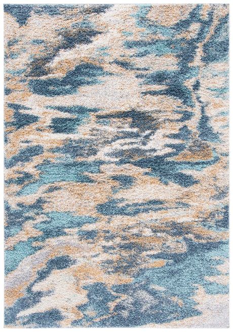 Safavieh Calista 4'-5" x 6'-5" Rug in Blue / Grey