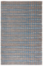 Safavieh Natural Fiber 4'-0" x 6'-0" Rug in Blue / Natural