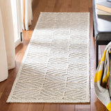Safavieh Trace 2'-3" x 8'-0" Rug in Ivory / Black