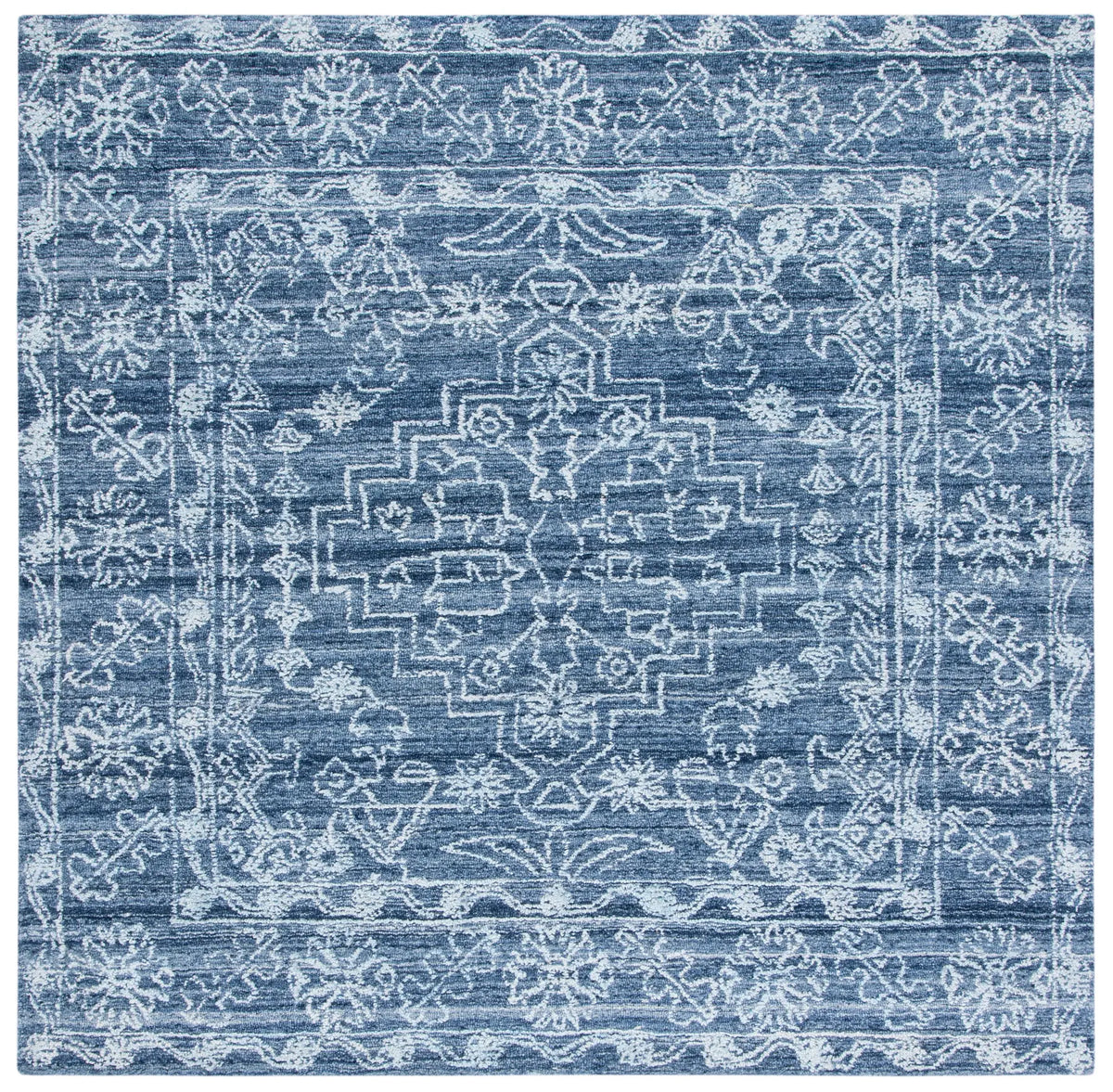 Safavieh Marquee 6'-0" x 6'-0" Rug in Navy