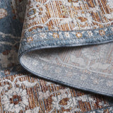 Safavieh Heirloom 700 4'-0" x 6'-0" Rug in Blue / Rust