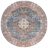Safavieh Arizona 6'-0" x 6'-0" Rug in Rust / Blue Green