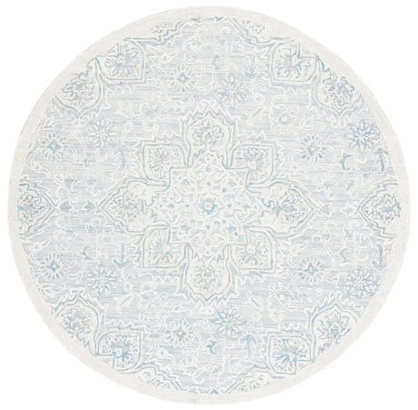 Safavieh Abstract 6'-0" x 6'-0" Rug in Grey / Beige