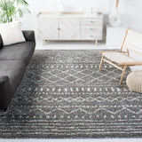Safavieh Arizona Shag 10'-0" x 14'-0" Rug in Brown / Ivory
