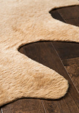 Loloi Grand Canyon Gc-09 Tan Rugs - corner on wood