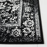 Safavieh Adirondack 4'-0" x 6'-0" Rug in Black / Ivory