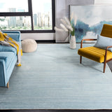 Safavieh Dream 500 10'-0" x 14'-0" Rug in Turquoise / Grey