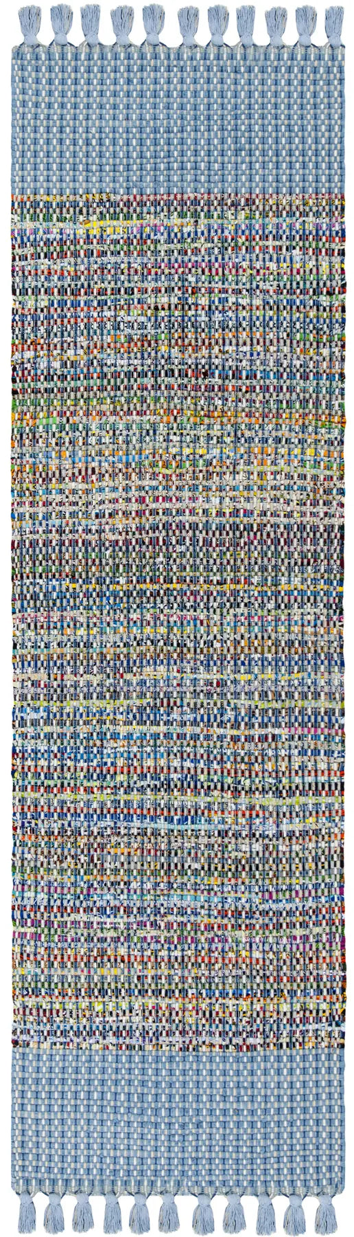 Safavieh Montauk 2'-3" x 8'-0" Rug in Blue / Multi