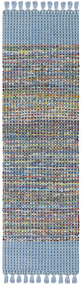 Safavieh Montauk 2'-3" x 8'-0" Rug in Blue / Multi