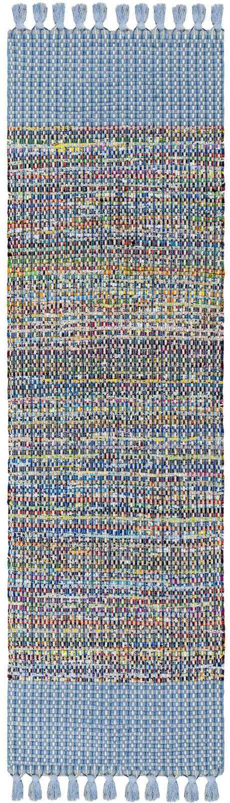 Safavieh Montauk 2'-3" x 8'-0" Rug in Blue / Multi