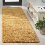 Safavieh Hudson Shag 2'-3" x 10'-0" Rug in Gold