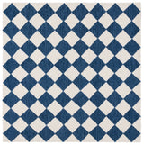 Safavieh Ebony 6'-0" x 6'-0" Rug in Navy / Ivory