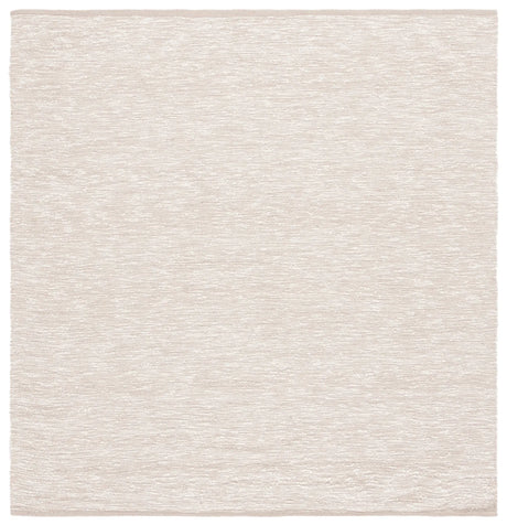 Safavieh Montauk 6'-0" x 6'-0" Rug in Light Grey / Ivory