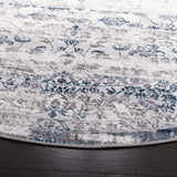 Safavieh Amelia 6'-7" x 6'-7" Rug in Grey / Blue