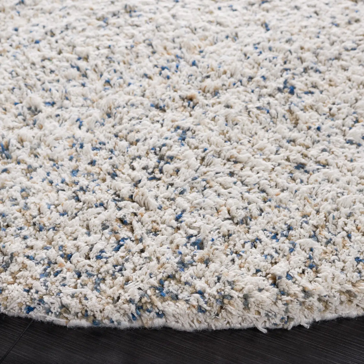Safavieh Berber 6'-0" x 6'-0" Rug in Ivory / Blue